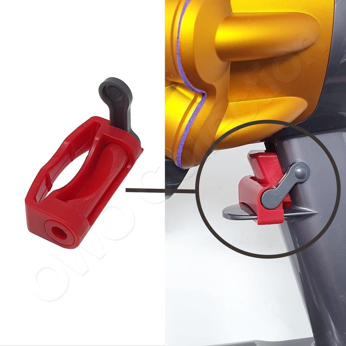 Schakelaar vergrendelaar trigger lock geschikt voor Dyson DC62 V6 V7 V8 V10 V11 V15 (sv03 sv05 sv06 sv07 sv08 sv09 sv10 sv11 sv12 sv14 sv17 sv22) — afbeelding 1