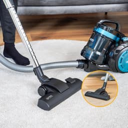 TZS First Austria Stofzuiger - Zakloze Stofzuiger - 800W - Vacuum Cleaner Zakloos - Sterke Zuigkracht - Blauw — thumbnail 4