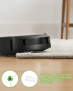 Onderhoudsset XL - Geschikt voor iRobot Roomba - i7 i7+ (niet j7+) i1 i1+ i3 i3+ i4 i4+ i5 i5+ i6 i6+ i8 i8+ e5 e6 e7 - Geschikt voor iRobot Roomba Onderdelen : 6 Roller, 10 hoogwaardige filters en 10 zijborstels. — thumbnail 3