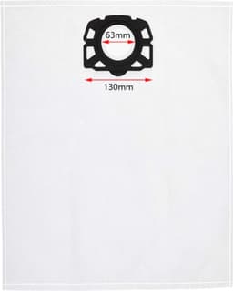 30x Stofzuigerzakken geschikt voor Karcher WD4 WD5 WD6 MV4 MV5 MV6 Vervanging Stofzakken stofzuigerzak WD4000-WD5999 2.863-006.0 zakken — thumbnail 3