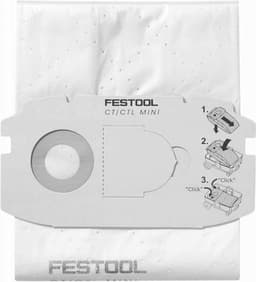 Festool 5x SELFCLEAN filterzak SC-FIS-CT MINI/MIDI/CT15 - 204308 — thumbnail 5