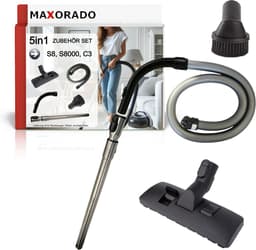 Maxorado Stofzuiger Set 5-delig - Combimondstuk + buis + handgreep + stofzuigerslang + meubelborstel geschikt voor Miele Complete C3, S8, S8 Serie, S8340, S8430, S8430 — thumbnail 1