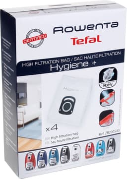 Rowenta- STOFZUIGERZAK Hygiene + - SET 4PCS - ZR200540 — thumbnail 4
