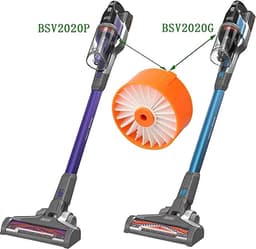 Filter set Geschikt voor BLACK&DECKER - Powerseries Extreme steelstofzuiger - Stofzuigerfilter voor BSV2020G en BSV2020P — thumbnail 4