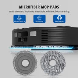26-Stuks Accessoires Set Geschikt voor Roborock QV 35A / QV 35S - Inclusief 2 Hoofdborstels - 6 Stofzakken - 6 Dweilpads - 4 HEPA-Filters - 6 Zijborstels - Complete Onderhoudskit - Robotstofzuiger Reserveonderdelen — thumbnail 2