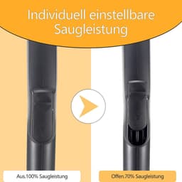 Vervangende handgreep Ø 35 mm/47 mm, geschikt voor Miele stofzuiger, C1, C2, C3, H1, S1, S2, S4, S5, S6, S8, Complete Compact Classic Swing, S8000 Series — thumbnail 2