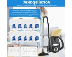 10 Stofzuigerzakken en Filters voor HyClean Pure GN - Efficiënte Accessoires voor Miele C1 C2 C3 S2 S5 S8 Series, Inclusief Motor- en Luchtfilters