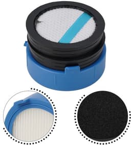 HEPA Filter - 3 stuks - geschikt voor AEG 8000 Ultimate - AEG 8000 - AEG ASKW4 - ESKW4 - FX8 - AZE156 - voor Steelstofzuiger - steelstofzuiger draadloos — thumbnail 2