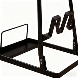 Stofzuigerhouder - Vloerstandaard Organizer - Ruimte Besparen - Robuust IJzeren Frame - 28 x 15 x 41 cm - Zwart — thumbnail 4