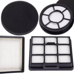HEPA- en motorfilter vervangbaar voor stpfzuiger Bosch Serie 2, compatibel met BGC05A320 en BGS05AAA2 — thumbnail 1