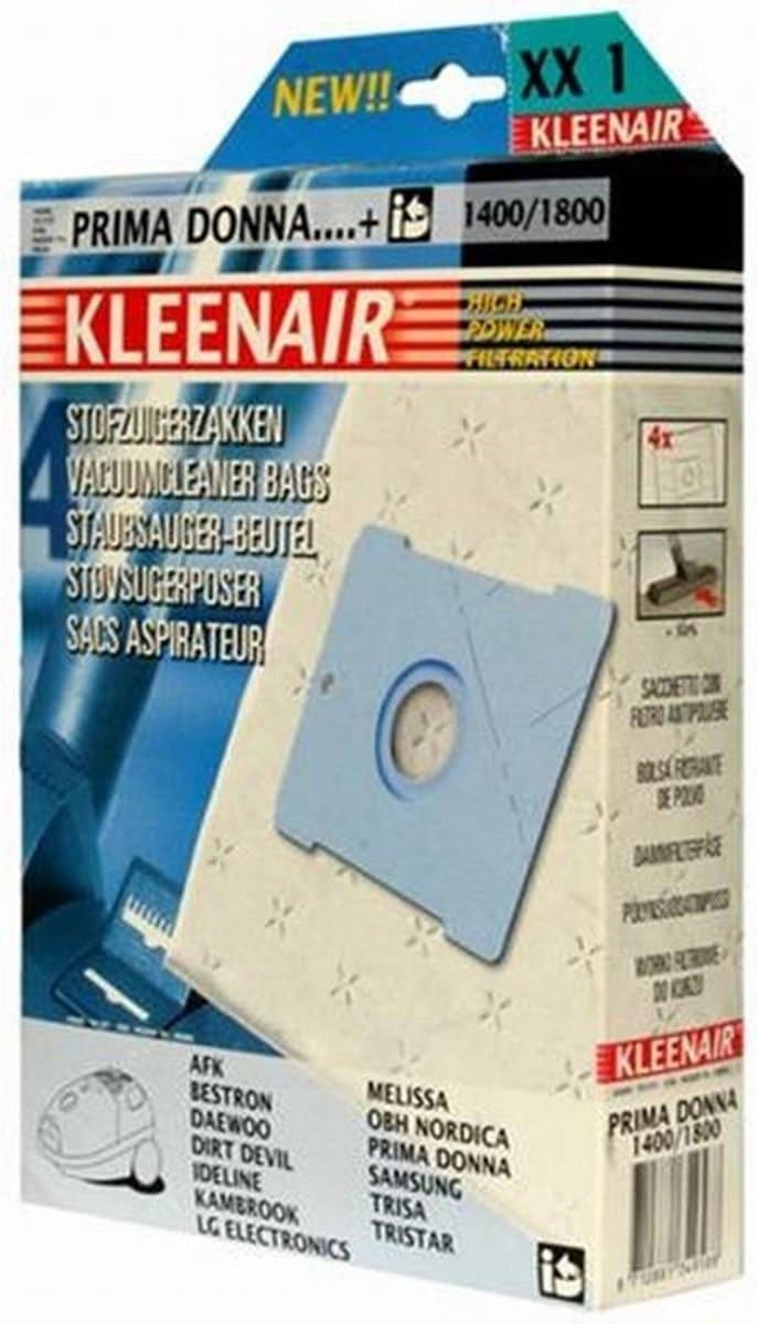 KleenAir HPF XX1 Prima Donna  Stofzuigerzakken 1400/1800 — afbeelding 1