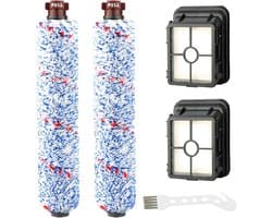 2x Borstelrol & 2x Filter voor Crosswave Stofzuiger