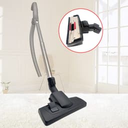 Geschikt voor Miele / AEG / Siemens / Bosch / Kärcher - 32-35mm Universele Stofzuigermond - kunststof vloerzuigmond met 2 rollen — thumbnail 5
