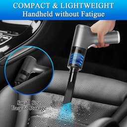 Lexium Kruimeldief snoerloos – Kruimeldief met steel – Nat&Droog – Handstofzuiger – Extreme zuigkracht – Kruimeldief snoerloos – Kruimelzuiger – Jouw ultieme schoonmaakpartner – Kruimelzuiger – Autostofzuiger – Handstofzuiger - Draadloos — thumbnail 2
