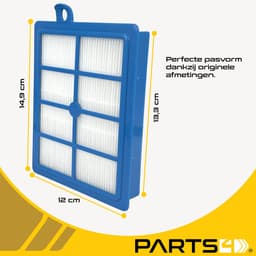20 PARTS4® Stofzuigerzakken + HEPA & motorfilters geschikt voor AEG VX6 / VX7 / VX8 serie | Complete set met 20 stofzuigerzakken, HEPA H12 filter en 2 motorfilters — thumbnail 3
