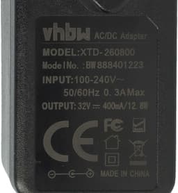 vhbw-oplader compatibel met Bosch BCH3K2852/01, BCH3P255/01, BCH3K255/03, BCH3K2801/01, BCH3ALL25/03, BCH3K255/01 handstofzuigers en snoerloze stofzuigers. — thumbnail 5