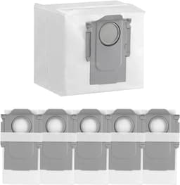 Originele stofzuigerzakken (6 stuks) voor Roborock S8 Pro Ultra, S8+, S7 Max Ultra, S7 MaxV Ultra, Q7 Max+, Q8 Max+, Q5 Pro+ en meer — thumbnail 1