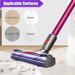 Aangedreven zuigmond Borstelkop voor Dyson V7 V8 V10 V11 V15 SV10 SV11 SV12 SV14 Motorhead Borstel Gemotoriseerde Borstel Tapijt Harde Vloeren Vervangend onderdeel 967483-04 — thumbnail 3