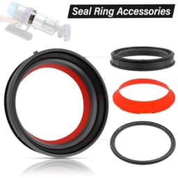 PromoHome Afdichtring voor Dyson V10 SV12 SV13 SV27 stofreservoir, vervangende rubberen afdichting met schroevendraaier, stofzuigerafdichtring, herstelt zuigvermogen en voorkomt luchtlekkage — thumbnail 4