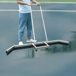 Tennisbaan Waterwisser - RVS - Zilver - 132x87 cm - Voor Sportvelden — thumbnail 2