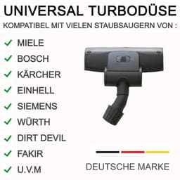 Omgoods - Universele Turbodüse voor Stofzuigers met Draaiende Borstelrol — thumbnail 5