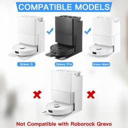 Solidchoice- Accessoirekit Hoogwaardige Onderdelen - Hoofdborstel - HEPA Filters - Mop Pads - Zijborstels - Stofzakken - Compatibel met Roborock Qrevo S/Pro/MaxV/Plus - Robotstofzuigeronderdelen — thumbnail 4