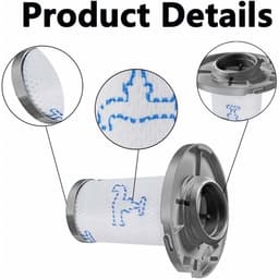 Filter - geschikt voor Rowenta X-Force Flex 8.60 RH96xxx-modellen - filter geschikt voor Rowenta ZR009006 - geschikt voor Rowenta X-Force Flex 8.60 - RH9611 RH9637 RH9638 RH9639 RH9677 RH9678 RH9679 RH9680 RH9690 RH9695 — thumbnail 2