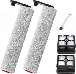 5-delige Accessoireset - Geschikt voor Dreame H12 Pro, H12 Pro Plus Draadloze Nat- en Droogzuiger - 2 Borstelrollen + 2 HEPA-filters + 1 Reinigingsborstel — thumbnail 1