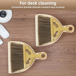Draagbare Schoonmaakborstel en Mini Bezem Set voor Tafel, Keuken en Kantoor — thumbnail 2
