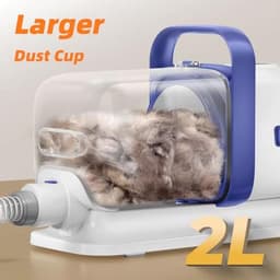 Hondenverzorgingsset met huisdierstofzuiger - Geluidsarm en Hoge Capaciteit — thumbnail 3