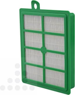 SQOON® HEPA-filter H12 geschikt voor AEG, Electrolux & Philips stofzuigers - Gelijk aan model: EFH12, FC8031 - Vervangt o.a. FC9106, 432200492990 - Voor schone en allergenenvrije uitblaaslucht — thumbnail 1