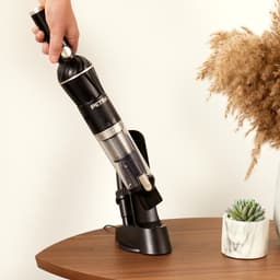 Petra draadloze stofzuiger - oplaadbare handheld stofzuiger van 11.1 V- oplaadstation voor op tafelblad- capaciteit van 100ml- Autostofzuiger met HEPA-filter- 20 minuten te gebruiken — thumbnail 4