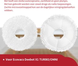 Onderdelen geschikt voor Ecovacs Deebot X1 (Turbo) en T10 - 11-delig — thumbnail 3