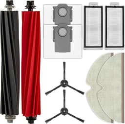 Robotstofzuiger Onderdelen - Vervangingsset Accessoires - Robotstofzuiger Onderhoud - 10 Delige Set - 5x5x5 cm — thumbnail 1