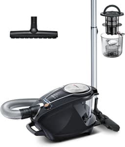 Stofzuiger zonder zak - Cilinderstofzuiger - Krachtig reinigen - Uiterst stil 64 dB - 800 Watt - Zwart — thumbnail 5