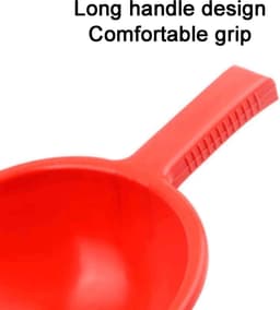 Stofblik Bureau - Handpan Stoffer - Tafel Opruimen - Kam Fijn Vuil - 35x19x6cm - Rood Wit — thumbnail 5
