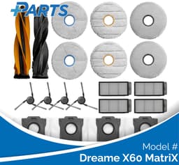 Dreame X60 MatriX Onderhoudsset (Plus.Parts® alternatief voor RAK76) — thumbnail 1
