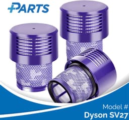 Dyson SV27 Filters (3 Stuks, Plus.Parts® alternatief voor 969082-01) — thumbnail 1