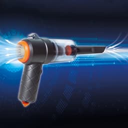 Starlyf Clean All Vac 3-in-1 - Draadloze Mini Kruimeldief, Blazer en Opblaaspomp met Gordelsnijder en Noodhamer — thumbnail 5