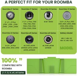 6800mAh Batterij voor iRobot Roomba Series — thumbnail 5
