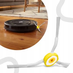 2x Zijborstel voor iRobot Roomba 876 Stofzuigerrobot - Vervangend Onderdeel — thumbnail 4