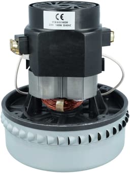 vhbw vervangingsmotor compatibel met Numatic TT3450T, WVD572, TT345T (2003), WVD2002P stofzuigers - 1400 W — thumbnail 2