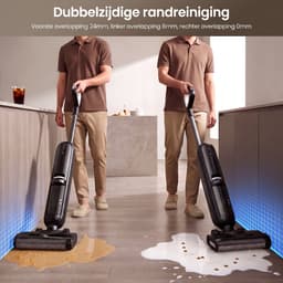 Lubluelu T6 nat- en droogzuiger - 18Kpa Draadloze Nat- en droogzuiger met zelfreinigend systeem– Alles-in-één vloerreiniger - Geschikt voor Harde vloer — thumbnail 3