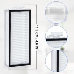 PromoHome HEPA-filter voor voor Roborock Q7 Max/ Q7 Max+ / Q7/ Q7+/ Q8 Max/ Q8 Max+ / Q5 Pro/ Q5 Pro+ / T8- Wasbaar en herbruikbaar — thumbnail 3