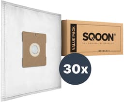 SQOON® Stofzuigerzakken - 30 STUKS - Geschikt voor Inventum SZ300, ST306,ST307,ST308, Sauber, Waves, Gamma - High Filtration — thumbnail 2
