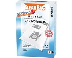 CleanBag stofzuigerzakken 4 stuks - Geschikt voor Bosch Siemens - D E F G H - Inclusief 1 filter - Alternatief