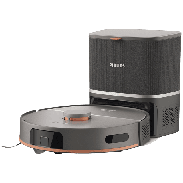 PHILIPS XU5100/10 HomeRun 5000-serie - Robotstofzuiger - Met Dweilfunctie - Grijs