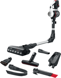 BOSCH BCS711XXL Unlimited 7 - Steelstofzuiger incl. kruimelzuiger - Accuduur 40 min - Wit
