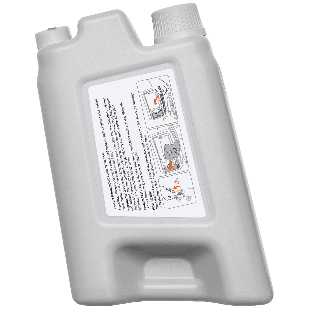 DJI ROMO Cleaning Solution(GL) - Reinigingsoplossing - Grijs — afbeelding 1