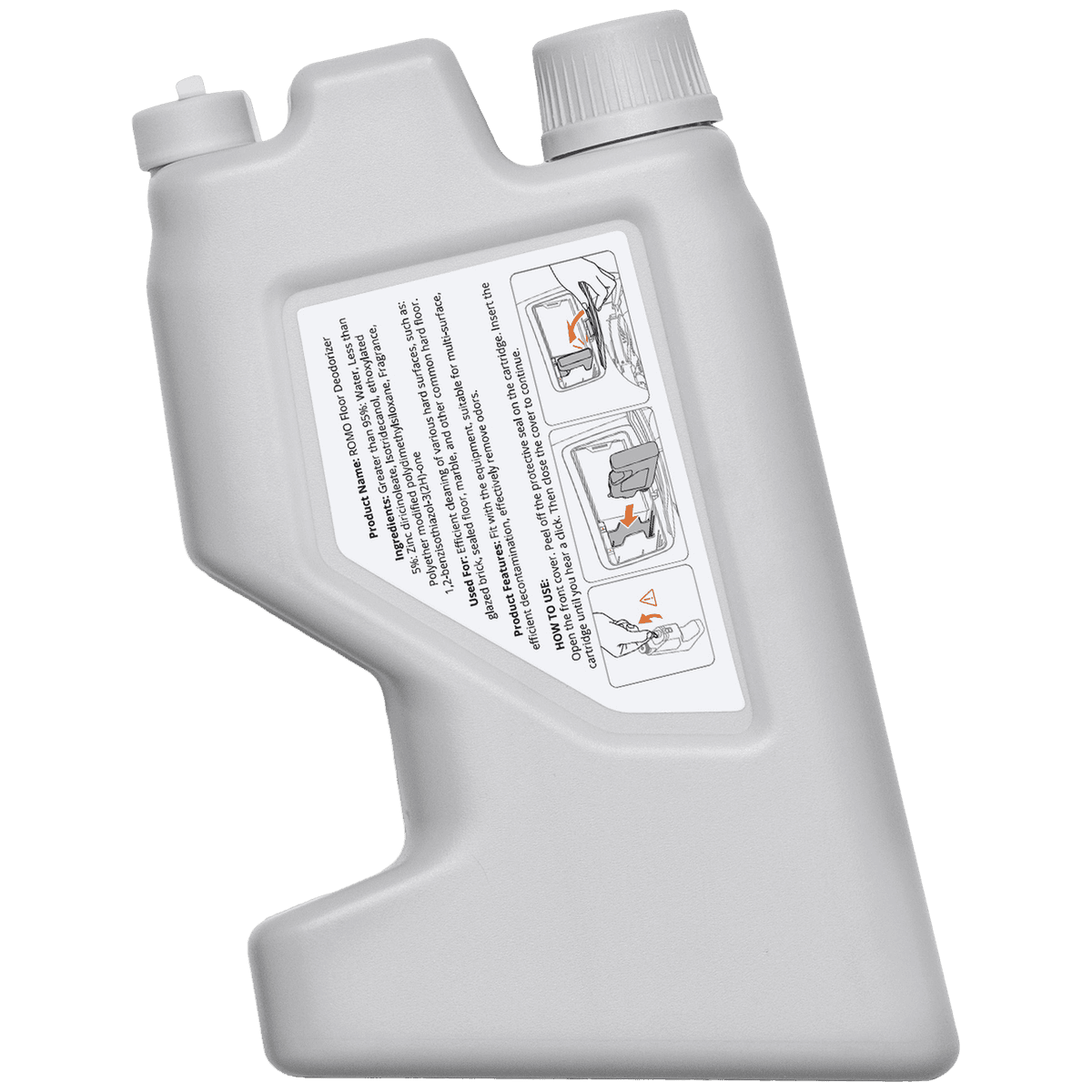 DJI ROMO Floor Deodorizer - Vloer ontgeurder - Grijs — afbeelding 1